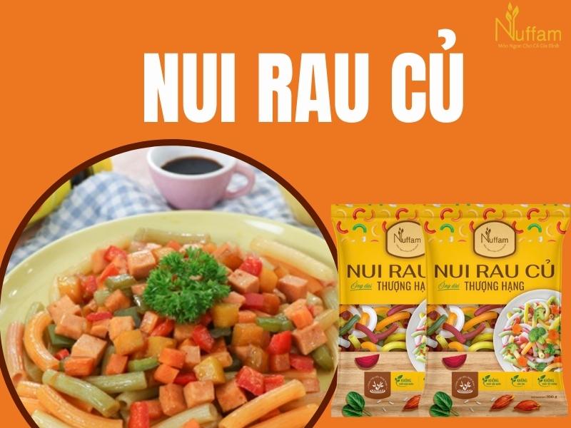 món ngon từ nui rau củ